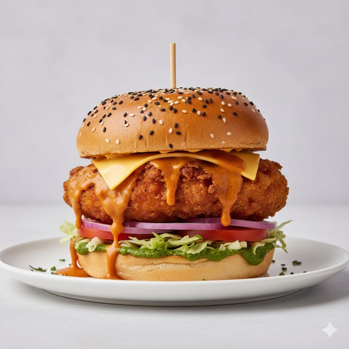 Royal Spice Spc. Butter Chicken Burger